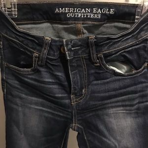 American Eagle Dark Wash Jeggings